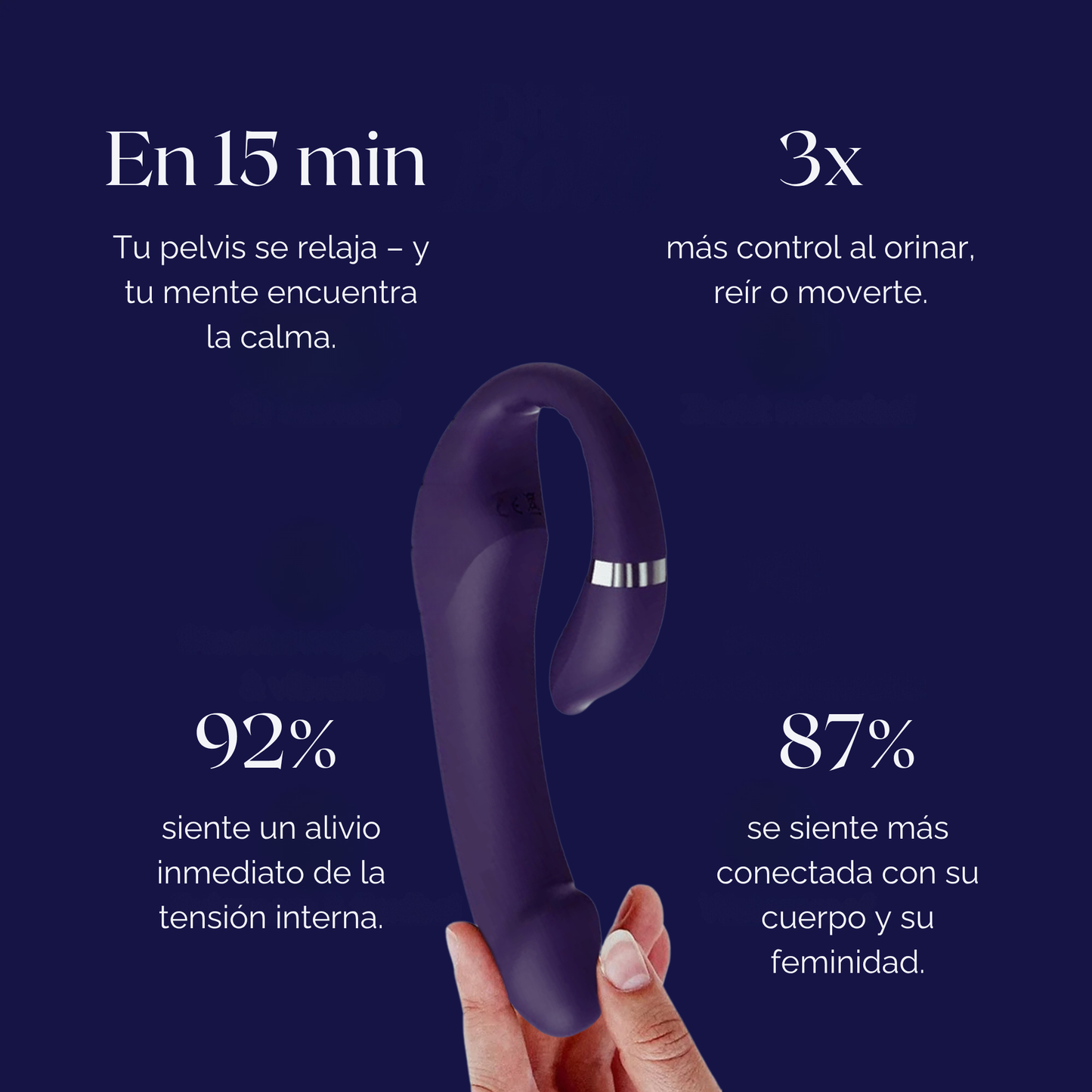 Plenia | Vibrador de Realineación de Suelo Pélvico