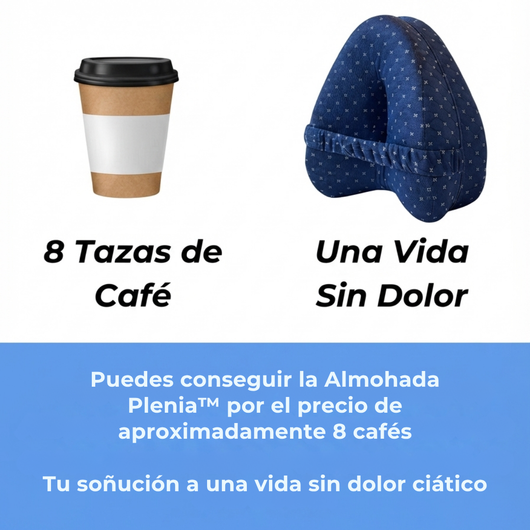 Almohada Plenia™ | Alineación para Eliminar el Dolor de Cadera