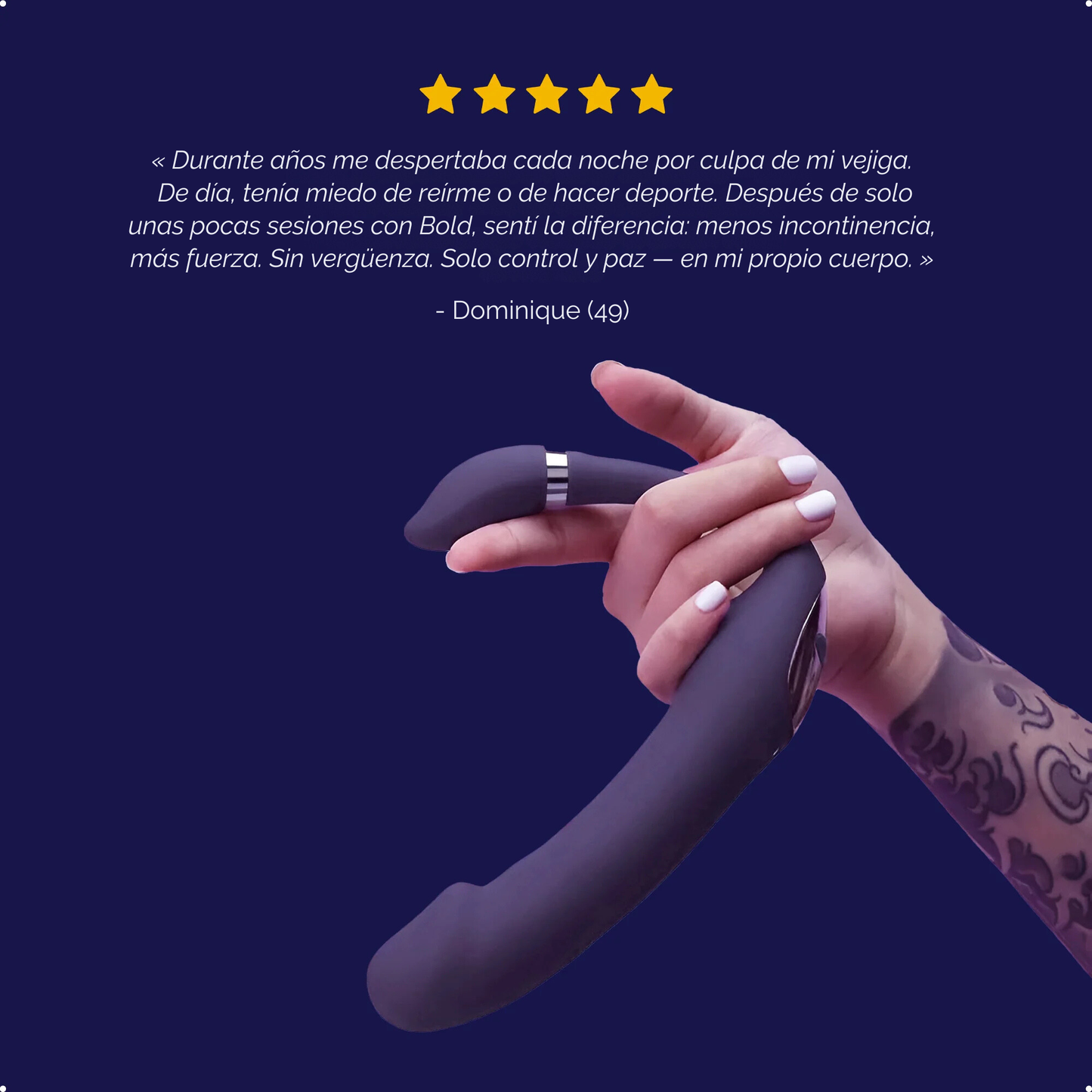 Plenia | Vibrador de Realineación de Suelo Pélvico