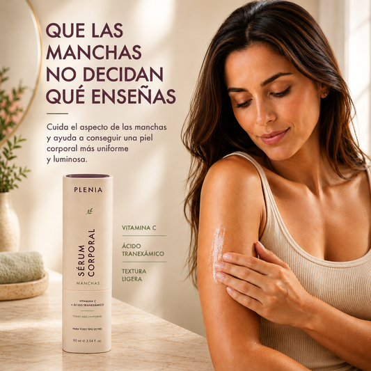 Plenia - Sérum corporal para manchas | 1+1 GRATIS - PAGO CONTRAREEMBOLSO