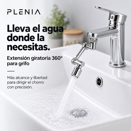 Plenia - Extensión giratoria 360º de metal
