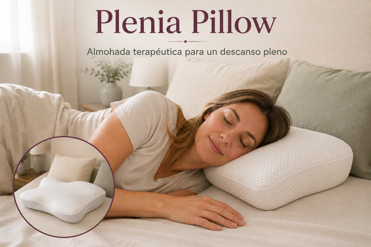 Plenia Pillow - Almohada terapeútica para un descanso pleno | 1+1 GRATIS - PAGO CONTRAREEMBOLSO