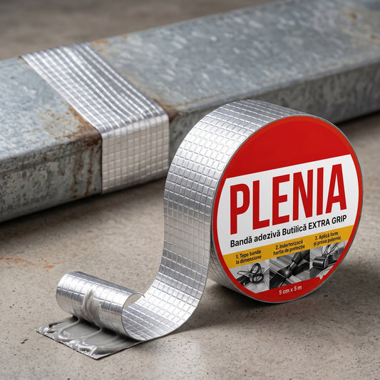Plenia - Cinta adhesiva de Asfalto. Pega, repara y sella cualquier cosa.