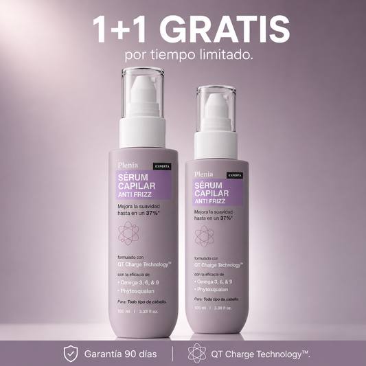 Plenia - Sérum de cabello anti frizz e hidratante
