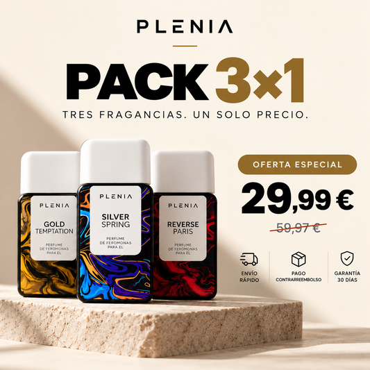 Plenia - Perfume masculino de feromonas