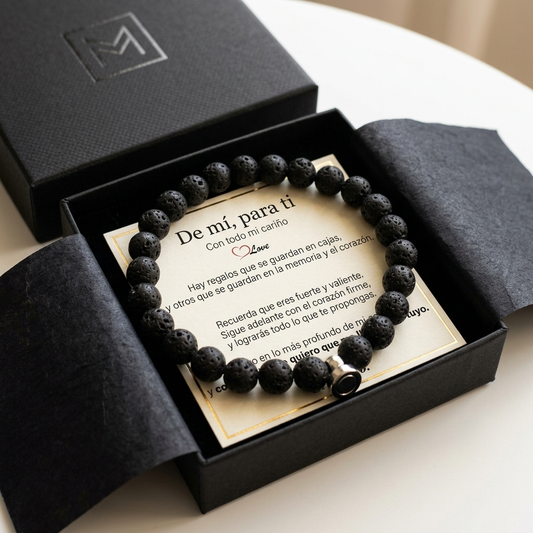 Pulsera de Hematita para Hijo