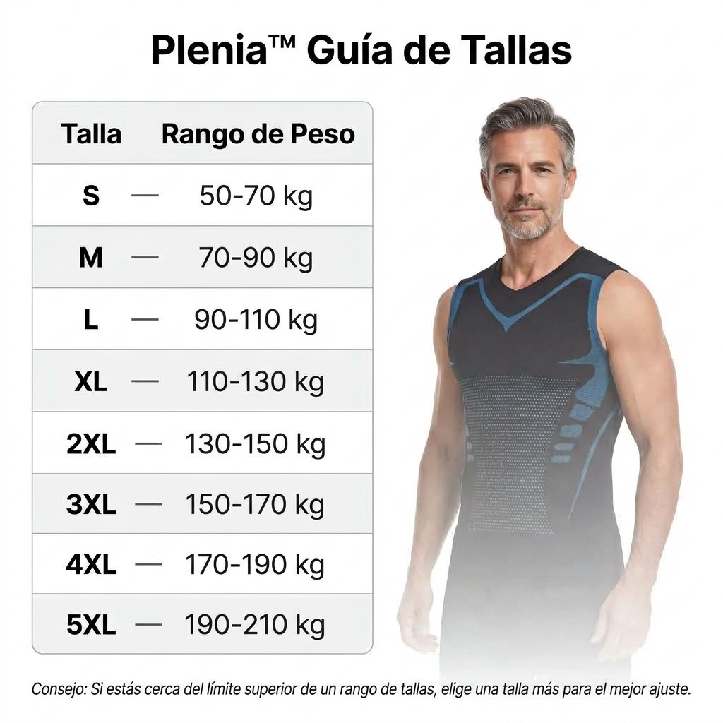 Plenia |Camiseta de Compresión para Hombre con Efecto Sauna